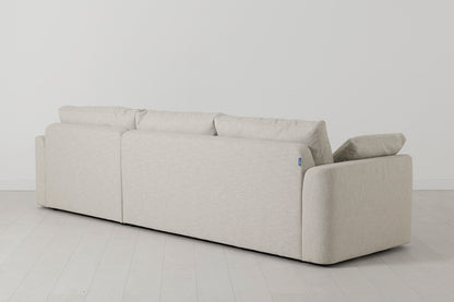 Model 13 4-Seater Sofa, Parchment
