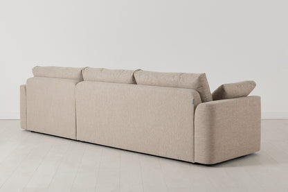 Model 13 4-Seater Sofa, Pumice