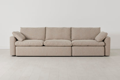 Model 13 4-Seater Sofa, Pumice