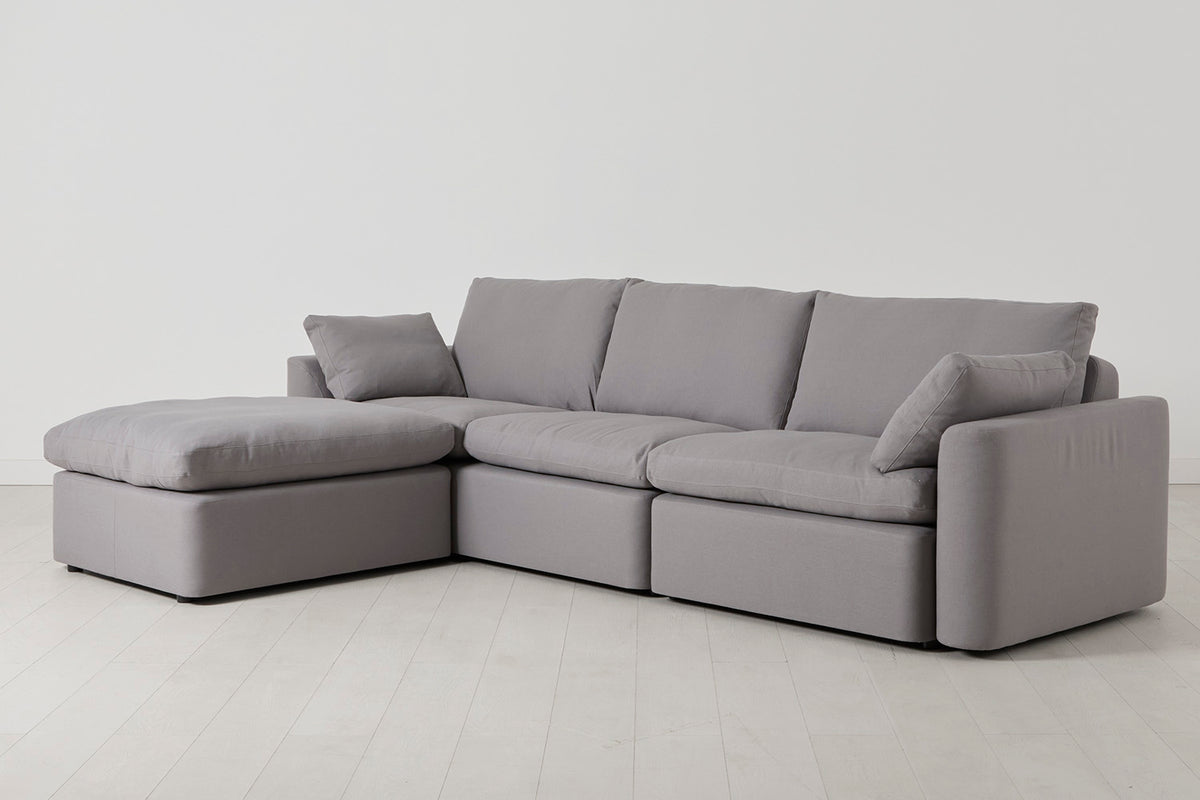 Model 13 4-Seater Left Chaise Sofa, Risso