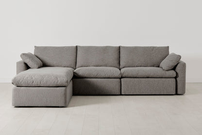 Model 13 4-Seater Left Chaise Sofa, Shadow