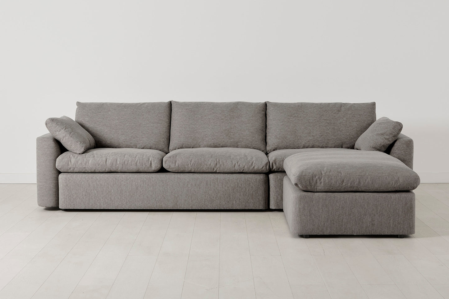 Model 13 4-Seater Sofa with Ottoman, Shadow