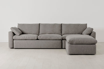 Model 13 4-Seater Sofa with Ottoman, Shadow
