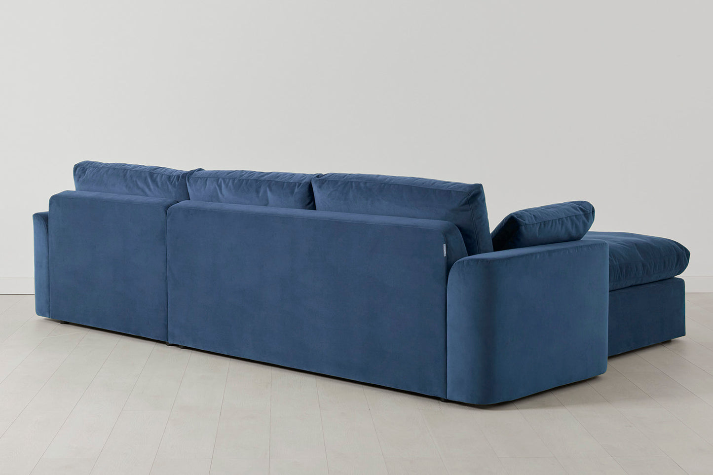 Model 13 4-Seater Sofa with Ottoman, Teal