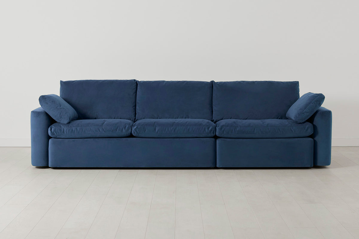 Model 13 4-Seater Sofa, Teal