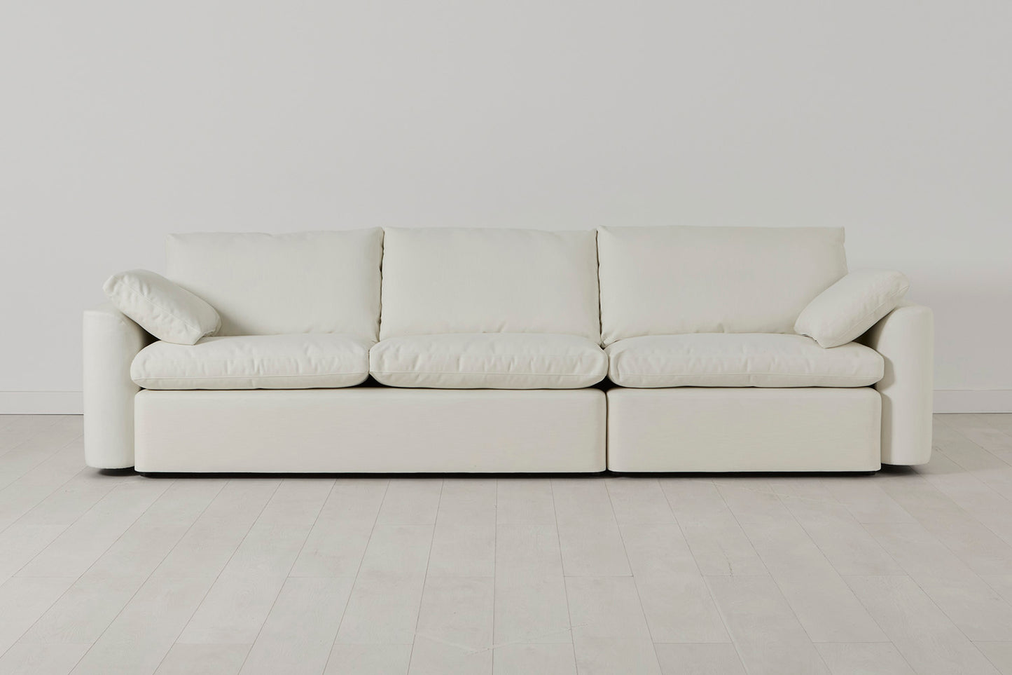 Model 13 4-Seater Sofa, White