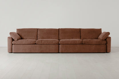 Model 13 5-Seater Sofa, Russet