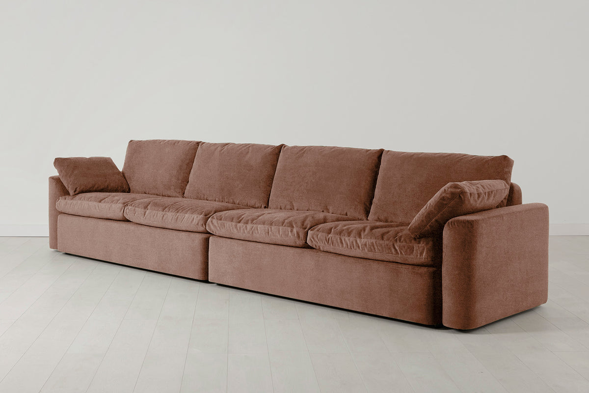 Model 13 5-Seater Sofa, Russet