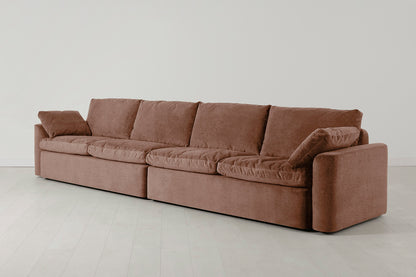 Model 13 5-Seater Sofa, Russet