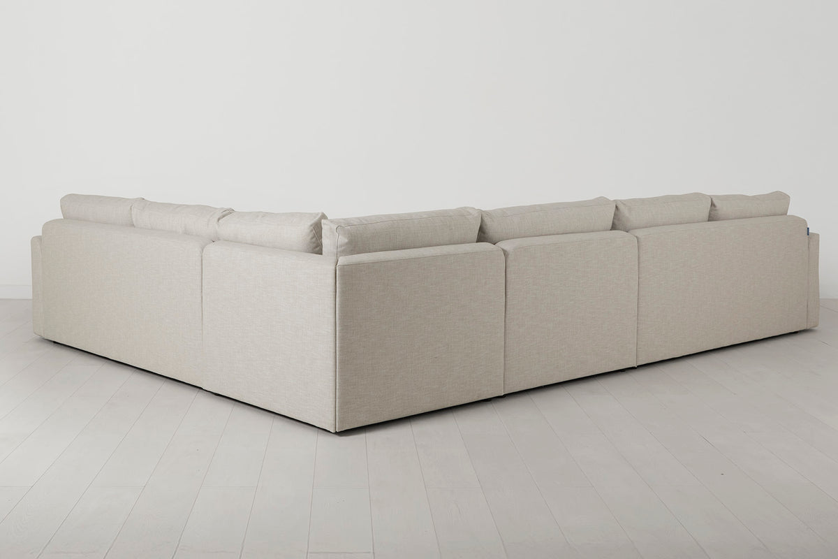 Model 13 Large Corner Sofa, Parchment