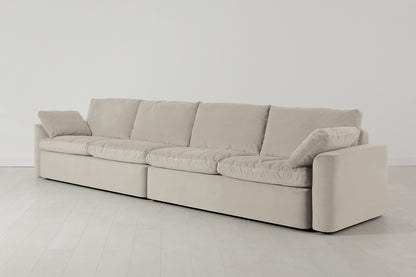 Model 13 5-Seater Sofa, Bone