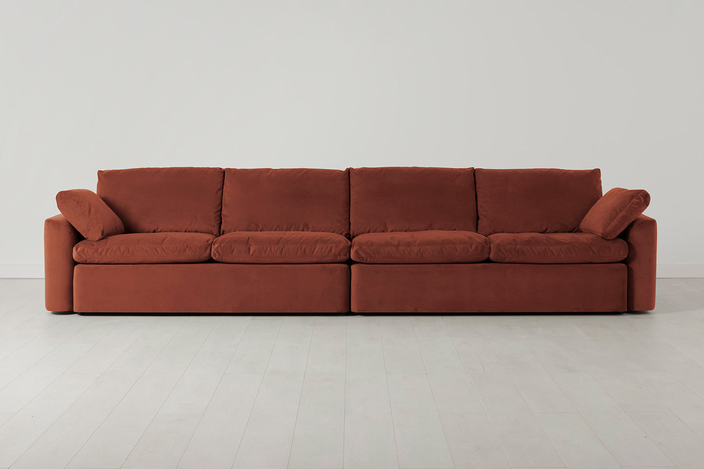 Model 13 5-Seater Sofa, Brick