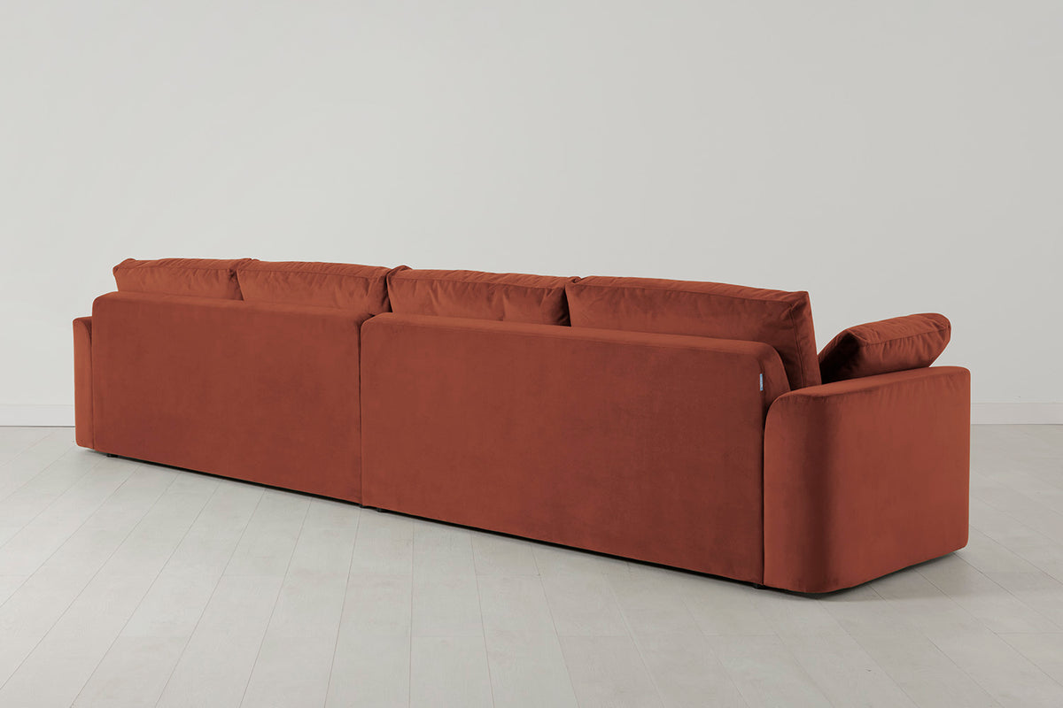 Model 13 5-Seater Sofa, Brick