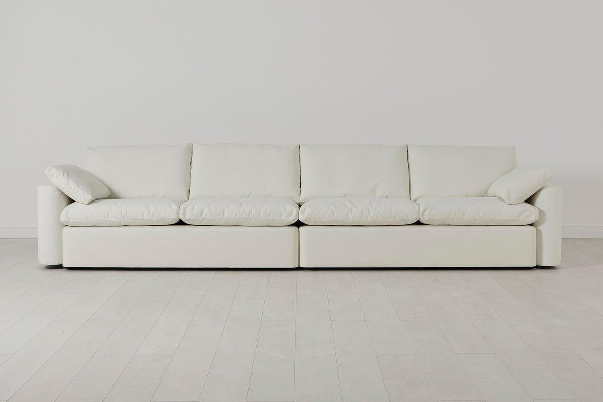 Model 13 5-Seater Sofa, White