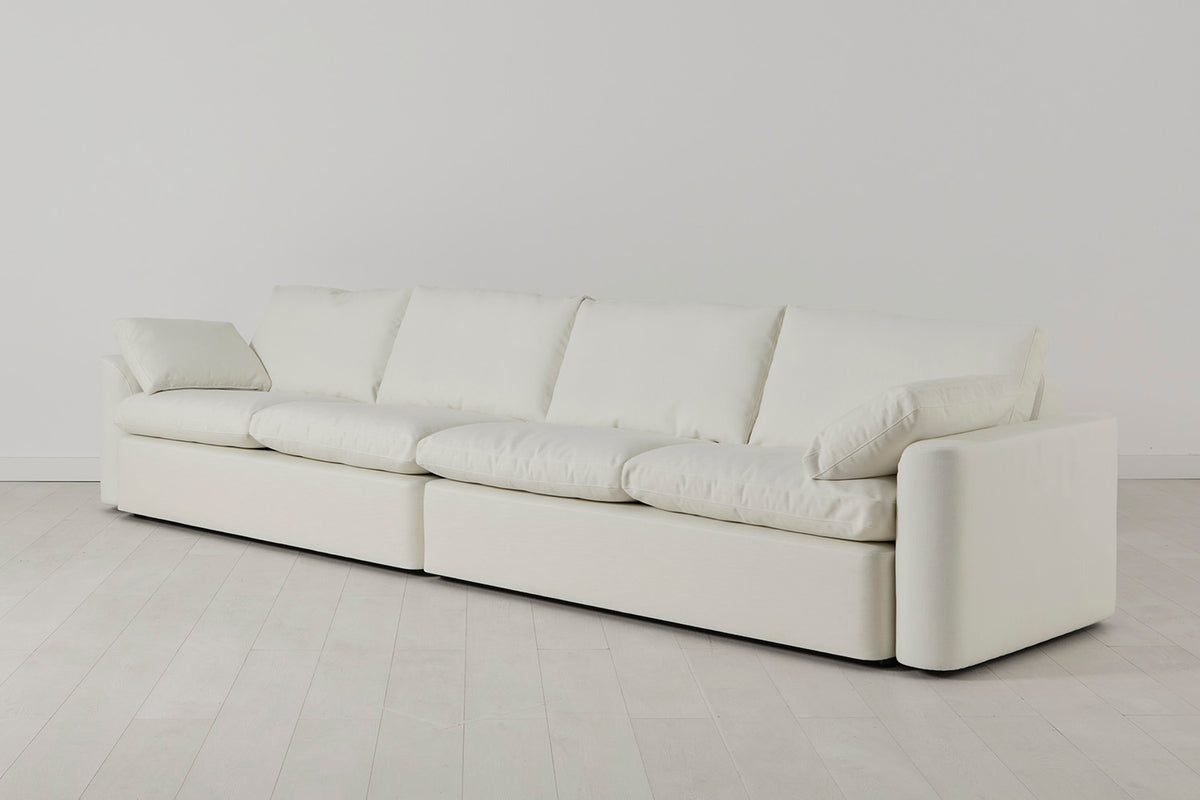 Model 13 5-Seater Sofa, White
