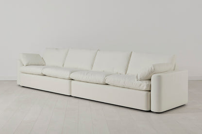 Model 13 5-Seater Sofa, White