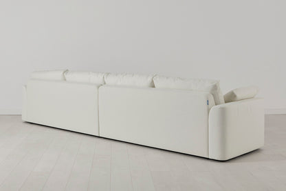 Model 13 5-Seater Sofa, White