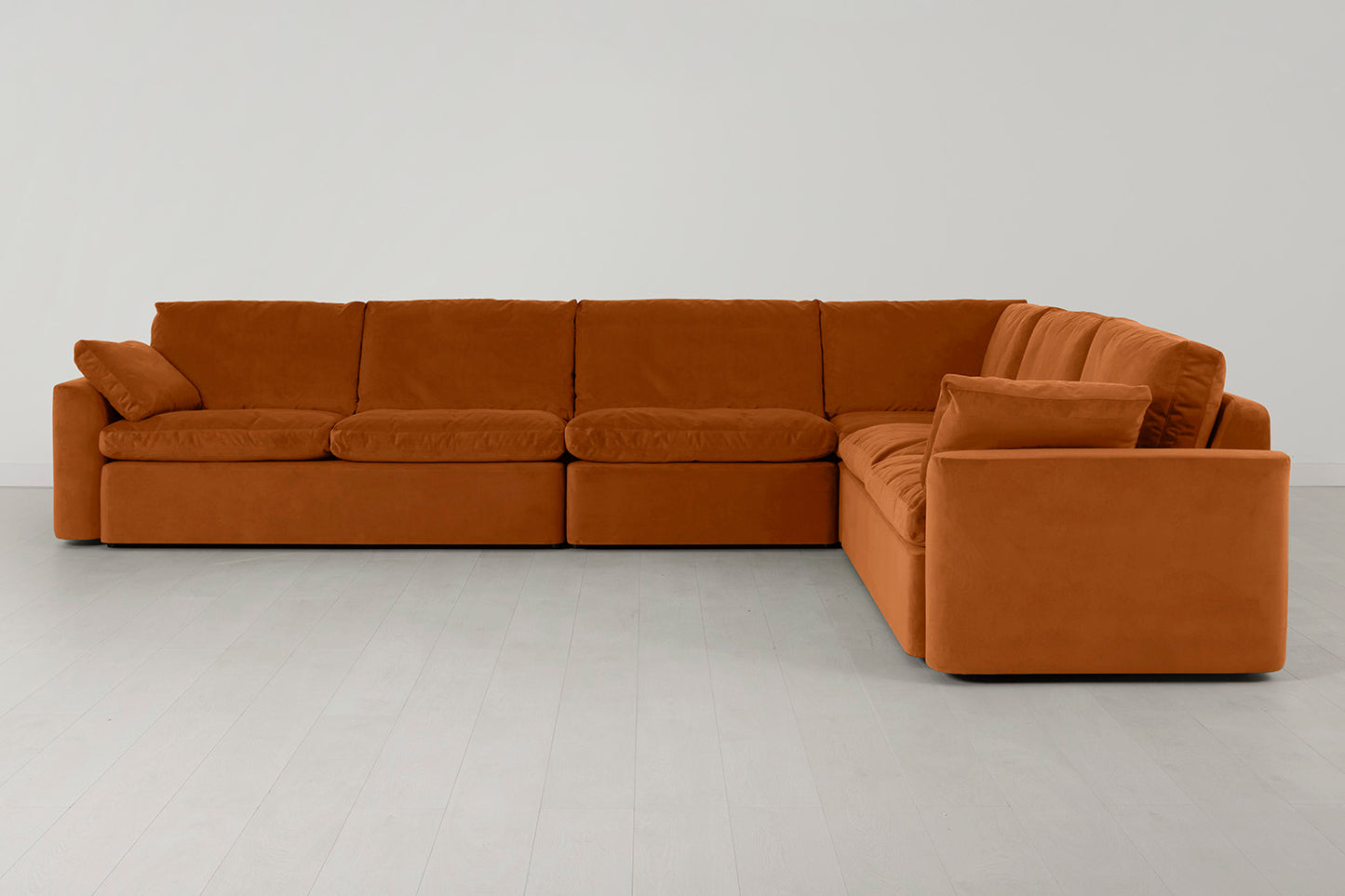 Model 13 Large Corner Sofa, Bronze