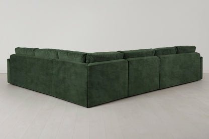 Model 13 Large Corner Sofa, Conifer