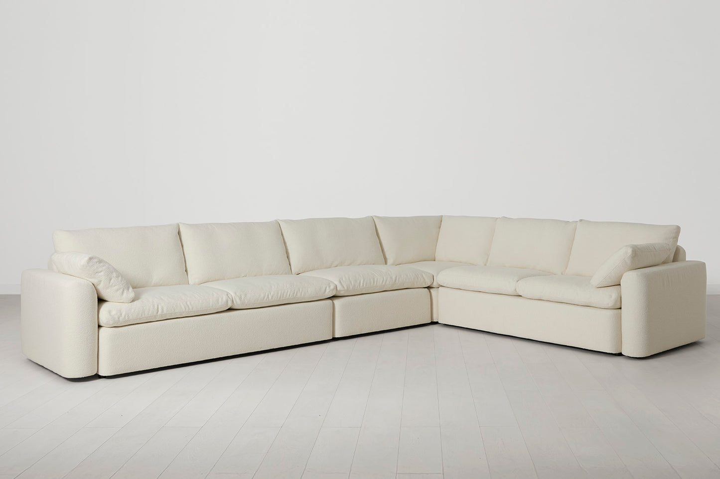 Model 13 Large Corner Sofa, Ivory