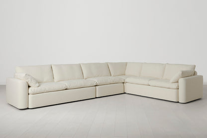 Model 13 Large Corner Sofa, Ivory