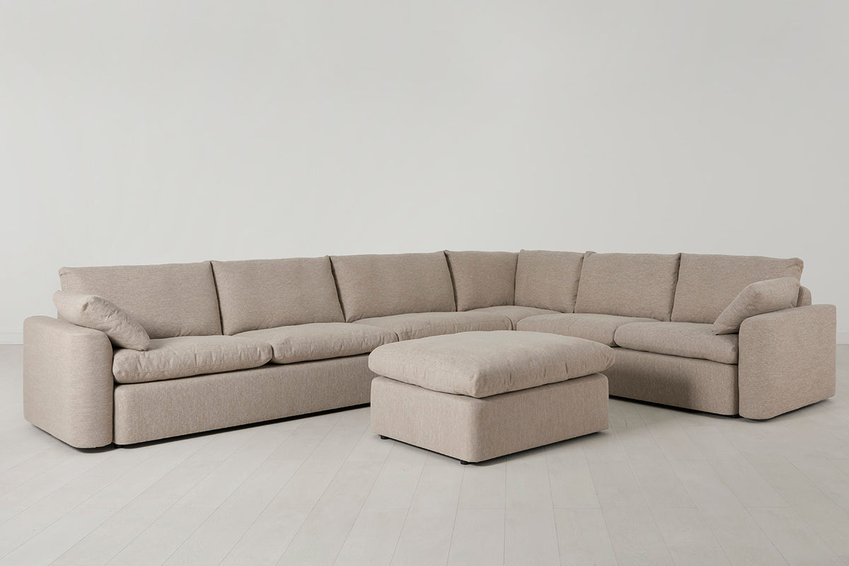 Model 13 5 Seater Corner with Ottoman