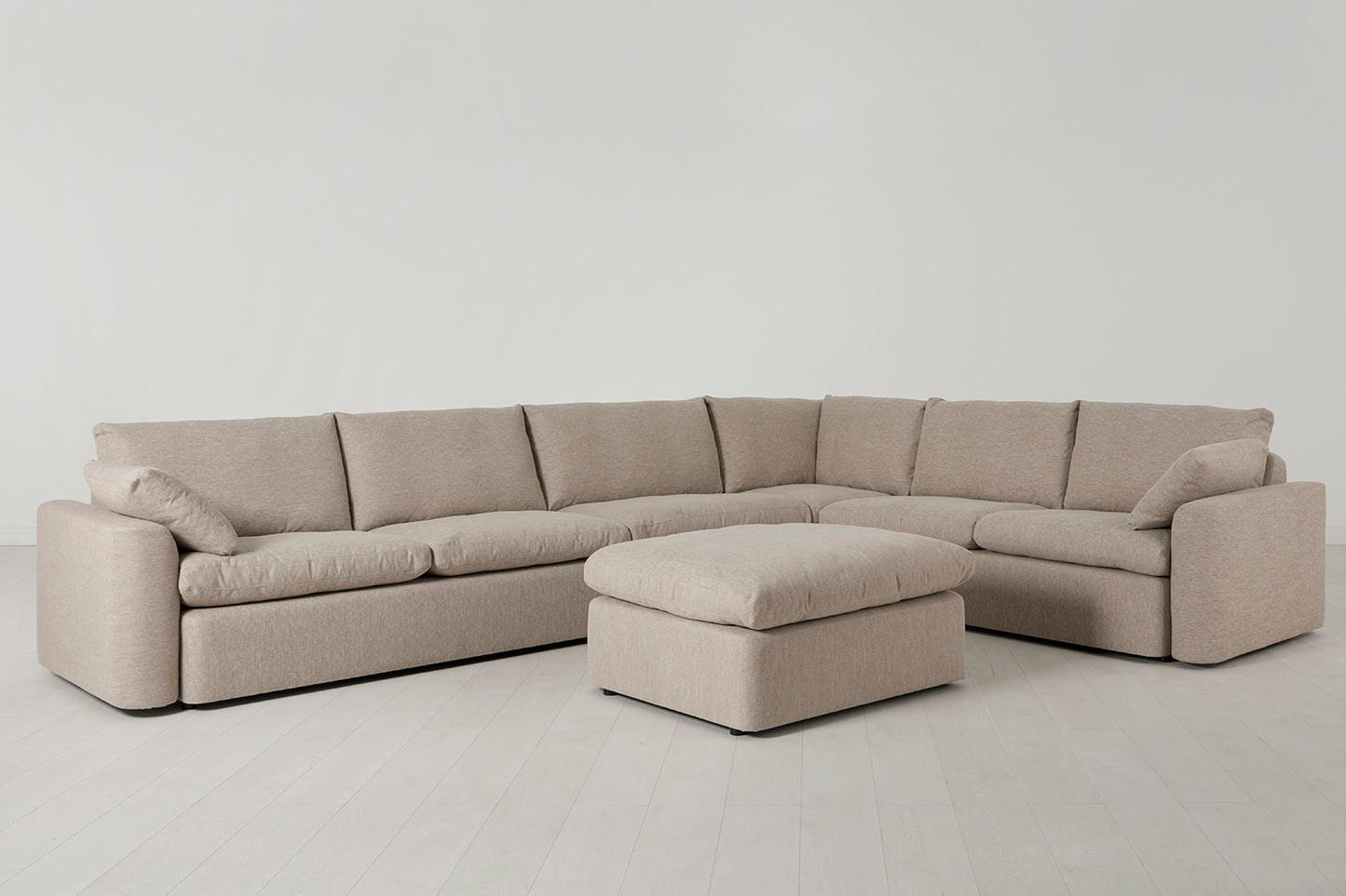 Model 13 5 Seater Corner with Ottoman