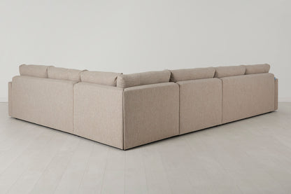 Model 13 Large Corner Sofa, Pumice