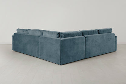 Model 13 Corner Sofa with Ottoman, Hydro