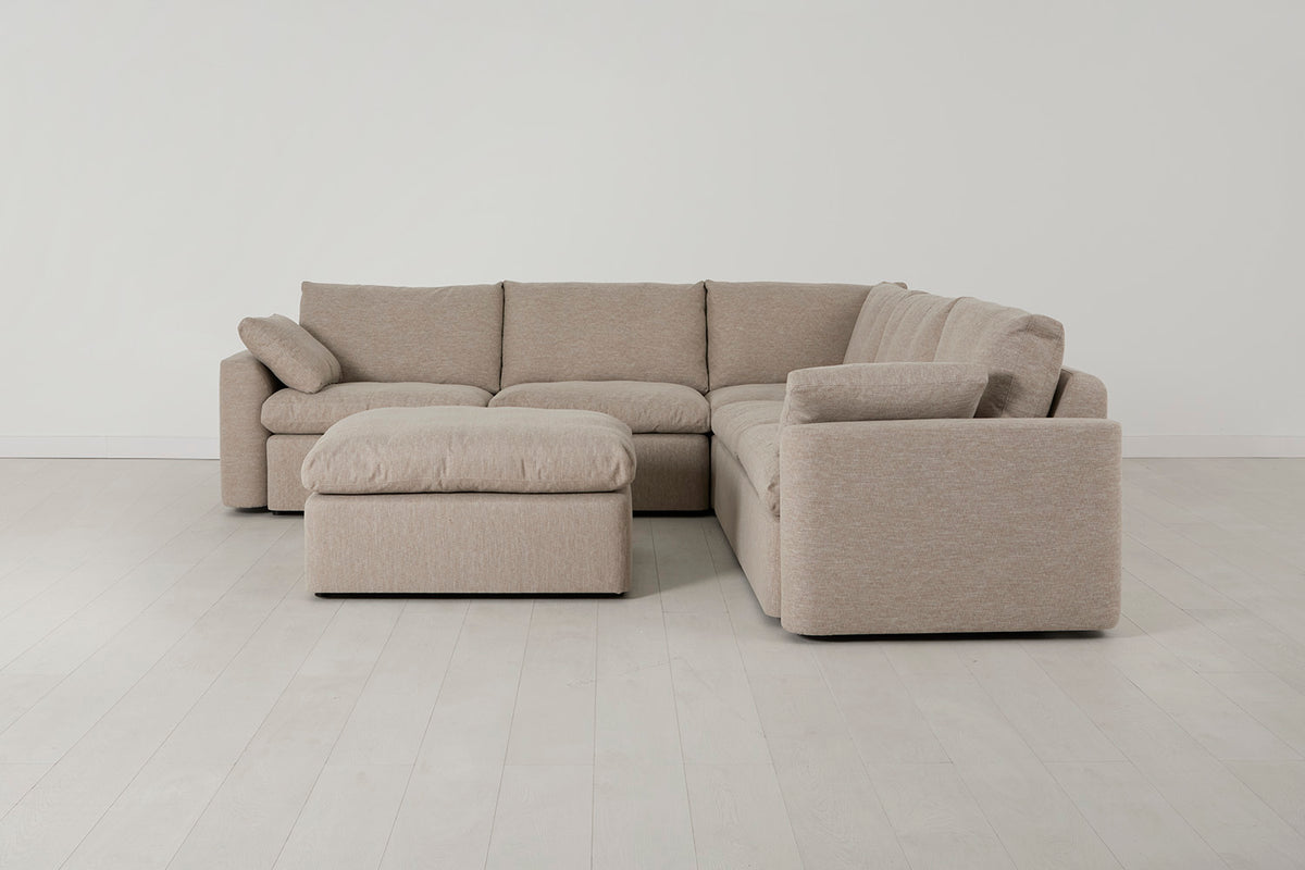 Model 13 Corner with Ottoman