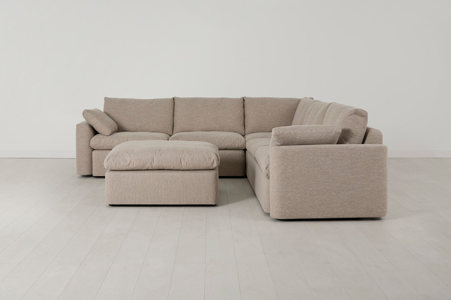 Model 13 Corner with Ottoman