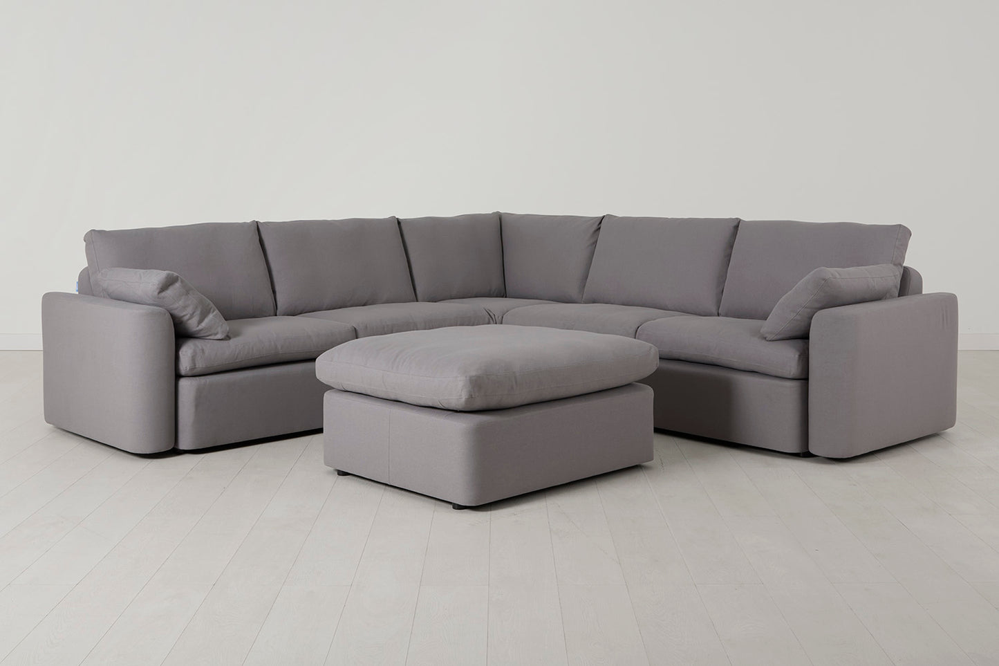Model 13 Corner Sofa with Ottoman, Risso