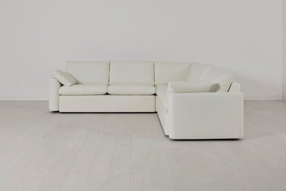 Model 13 Corner Sofa, White
