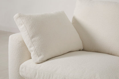 Model 13 2-Seater Left Chaise Sofa, Ivory