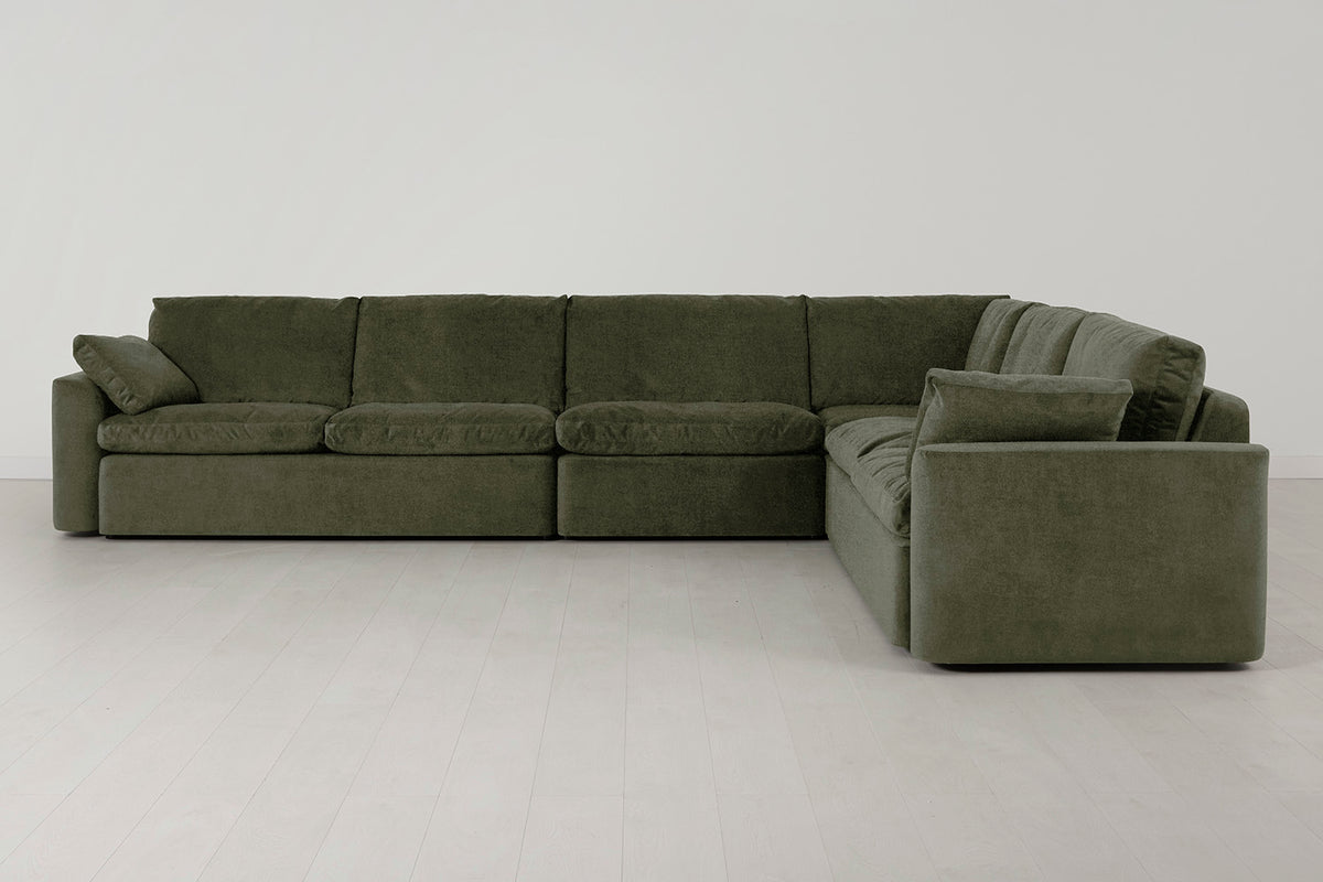 Model 13 Large Corner Sofa, Pine