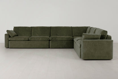 Model 13 Large Corner Sofa, Pine
