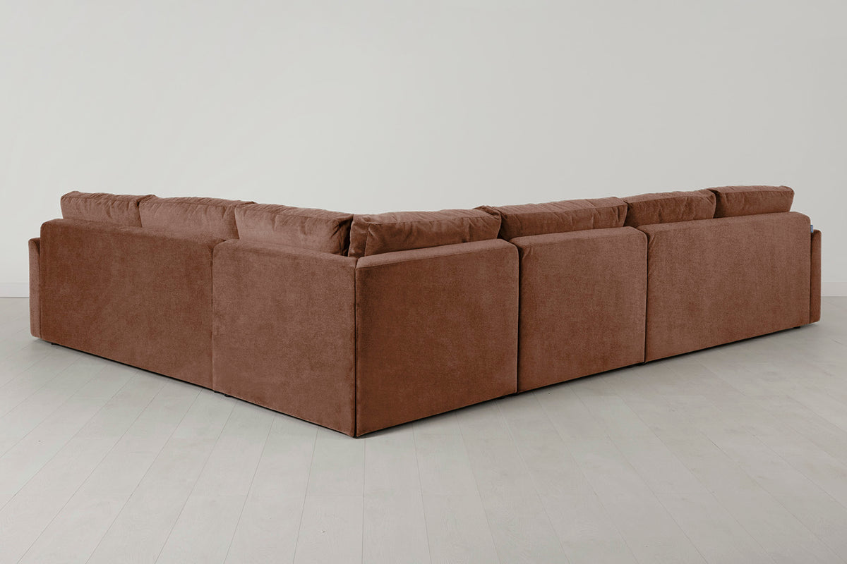 Model 13 Large Corner Sofa, Russet