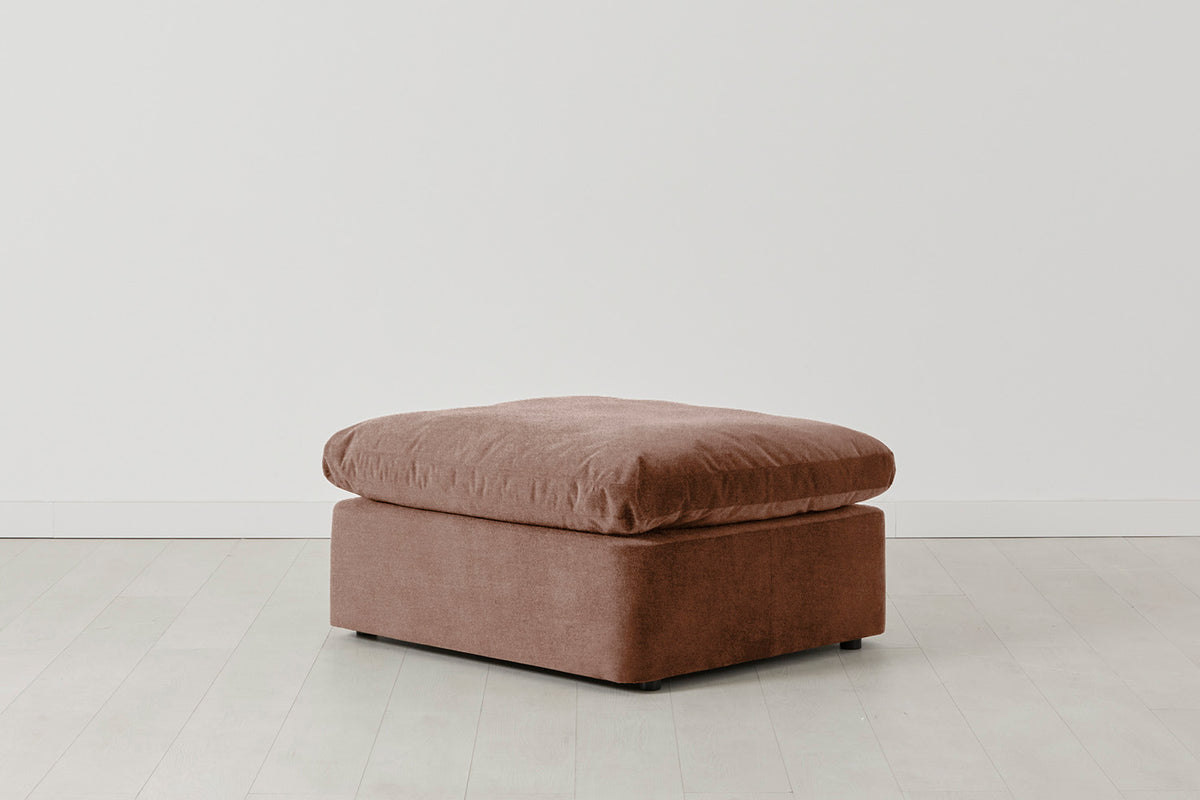 Model 13 Ottoman, Russet