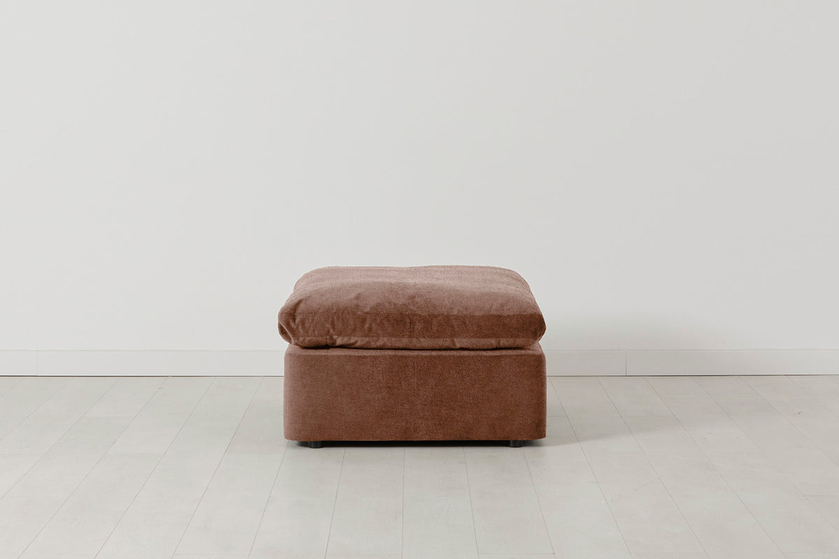 Model 13 Ottoman, Russet