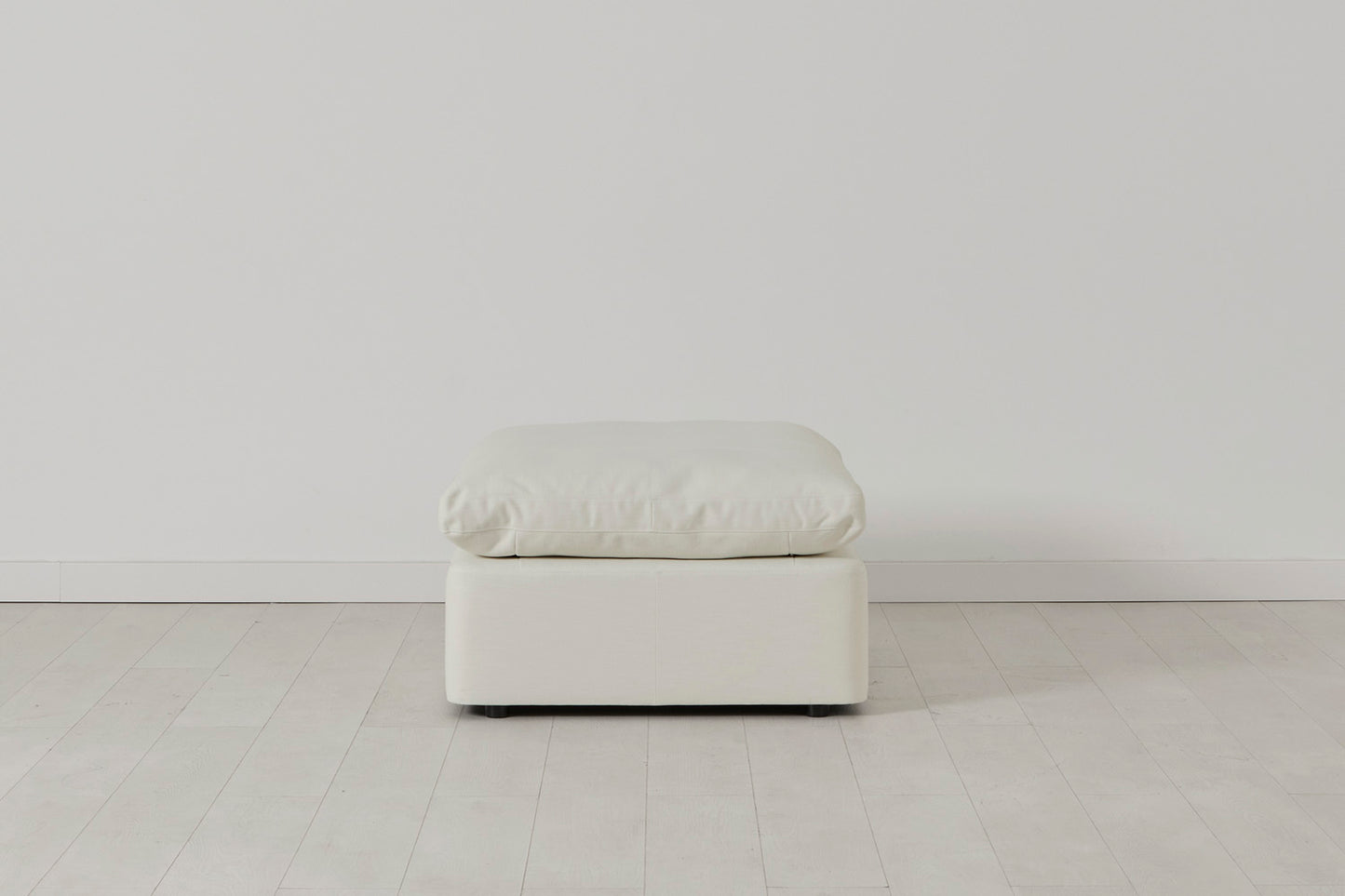 Model 13 Ottoman, White