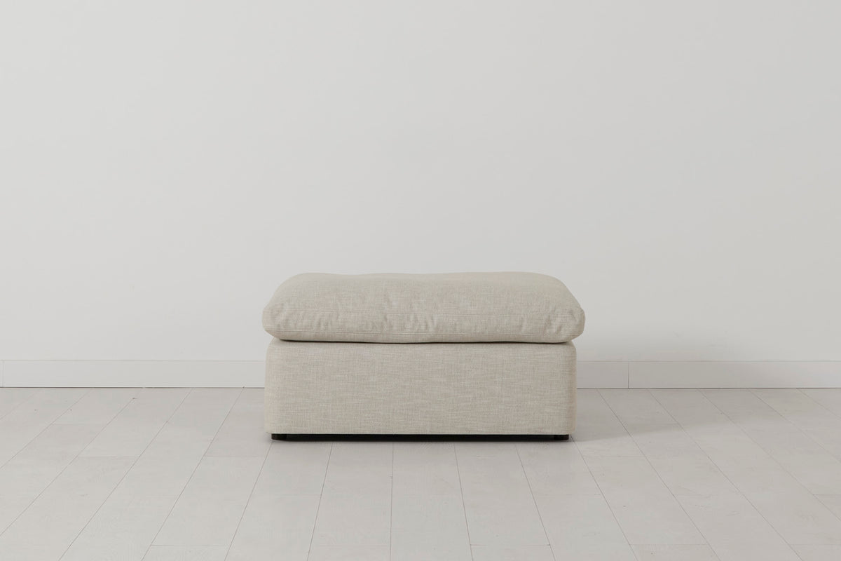 Model 13 Ottoman, Parchment