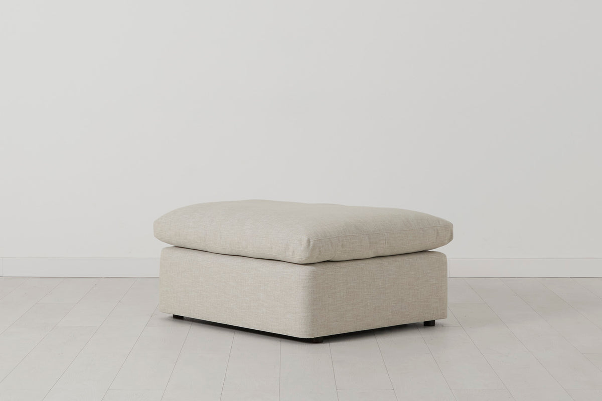 Model 13 Ottoman, Parchment