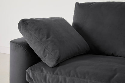 Model 13 2-Seater Right Chaise Sofa, Charcoal