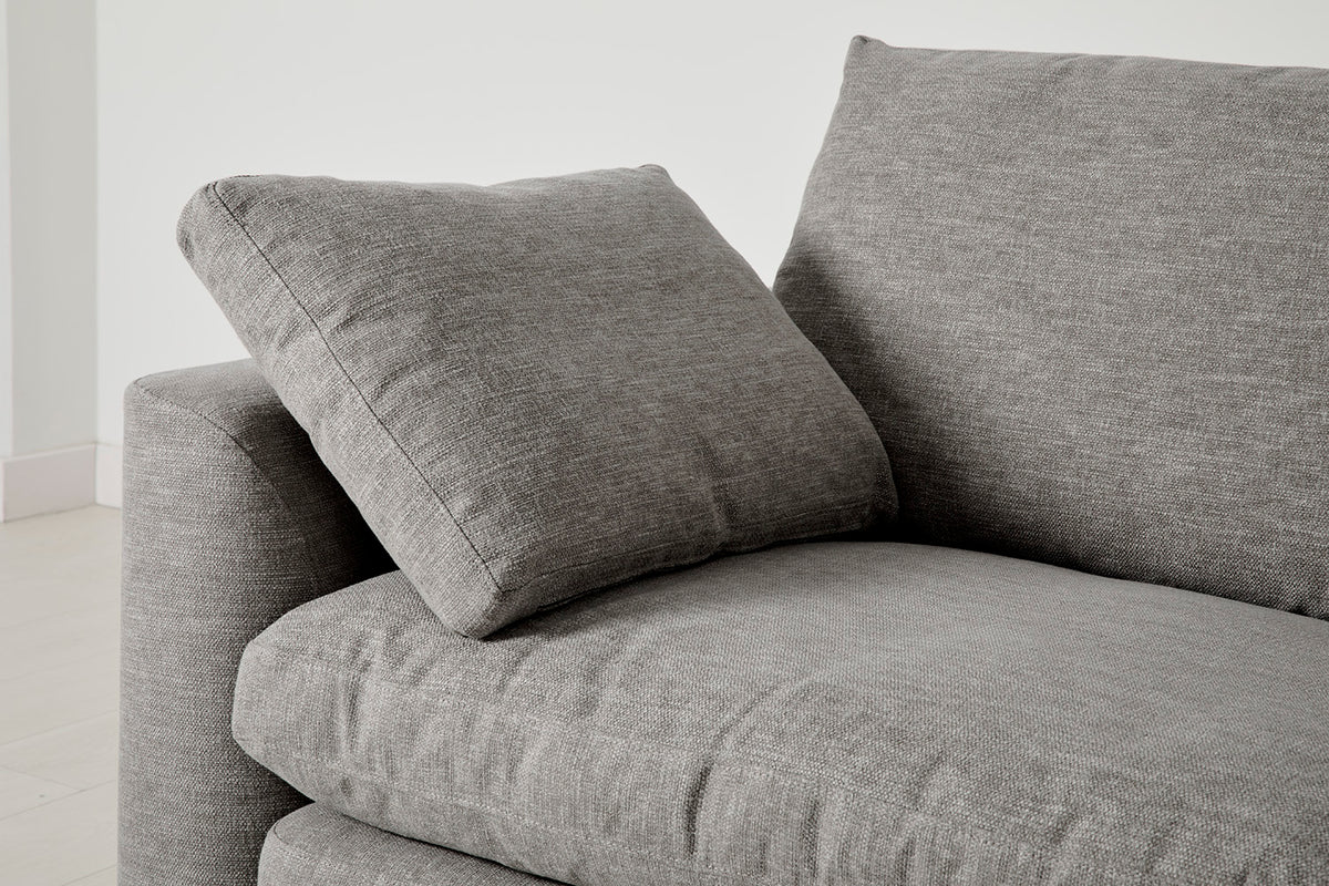 Model 13 U Shaped Sofa with Ottoman, Shadow
