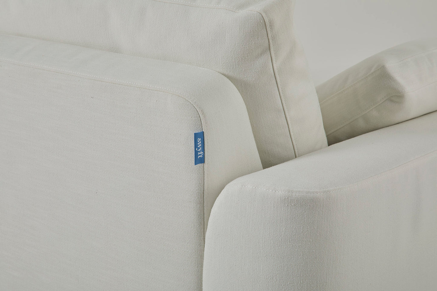 Model 13 Loveseat, White