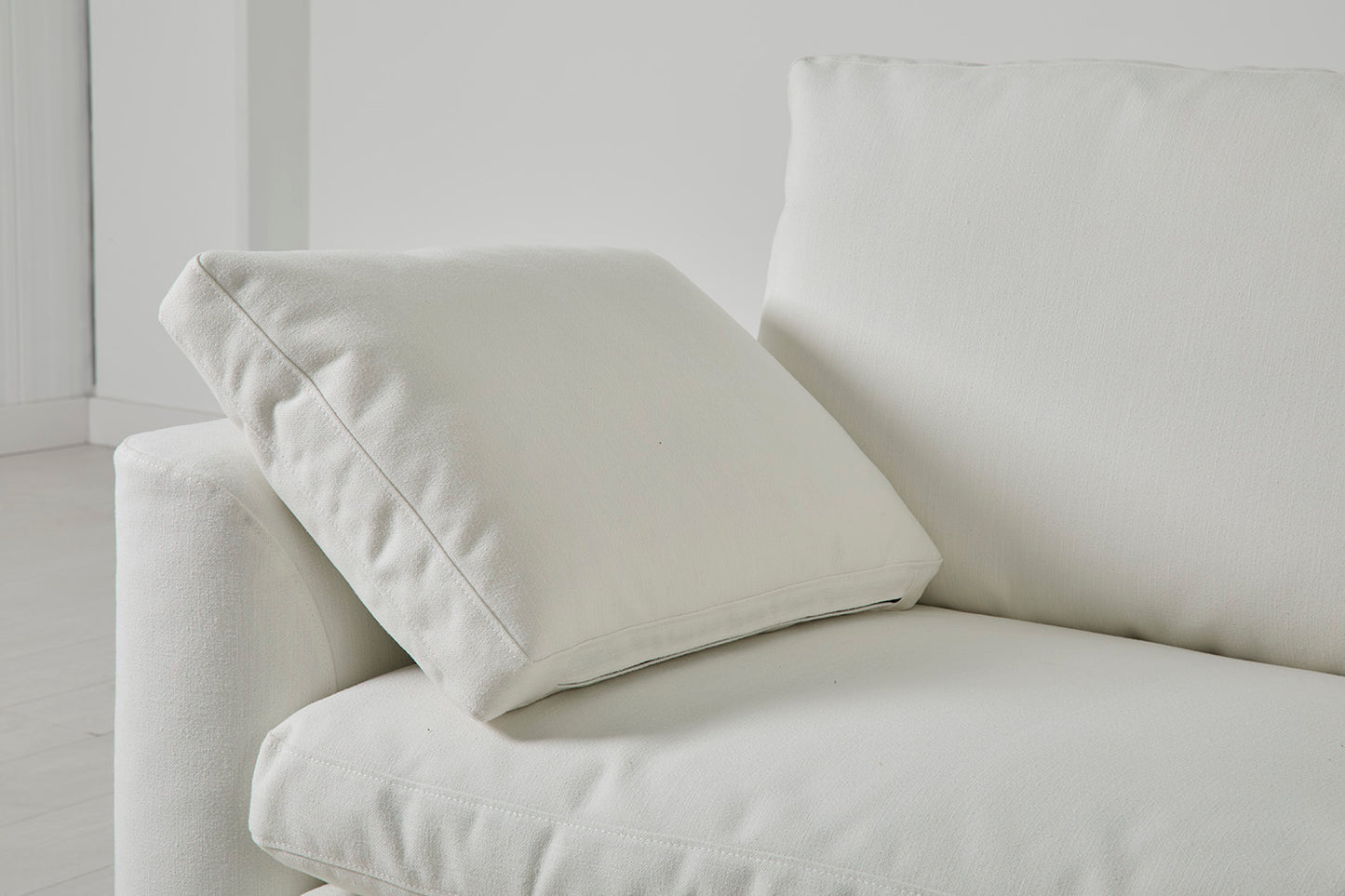 Model 13 3-Seater Sofa, White