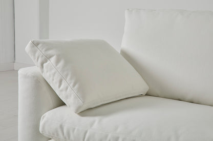 Model 13 Loveseat, White