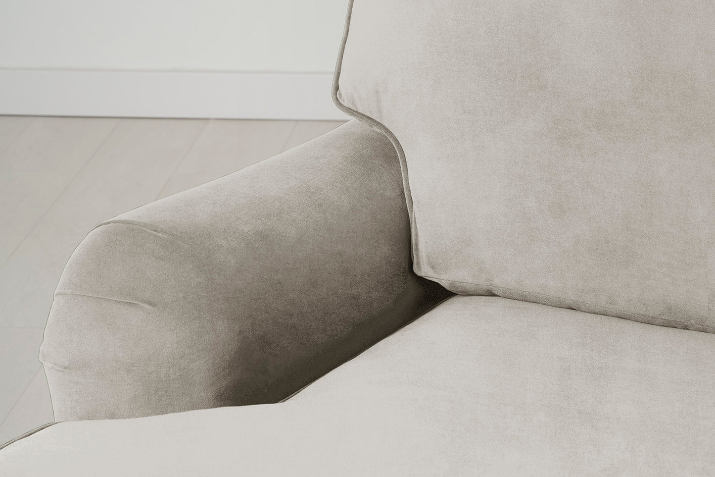 Model 15 2 Seater Sofa, Chalk