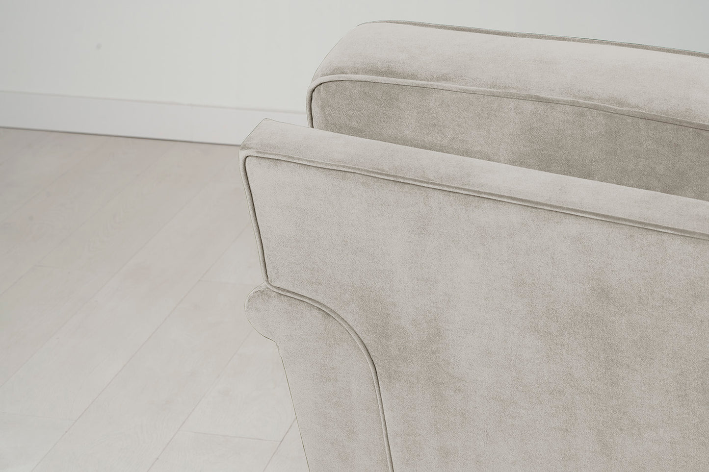 Model 15 2 Seater Sofa, Chalk