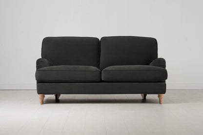 Model 15 2 Seater Sofa, Oak / Charcoal
